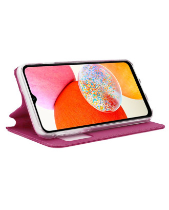 Capa Flip Cover COOL para Samsung A145 Galaxy A14 / A14 5G Rosa
