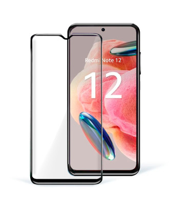 Protetor de ecrã de vidro temperado COOL para  Xiaomi Redmi Note 12 / Note 12 5G / Poco X5 5G (FULL 3D)