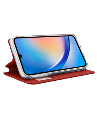 Capa Flip Cover COOL para Samsung A346 Galaxy A34 5G Vermelho