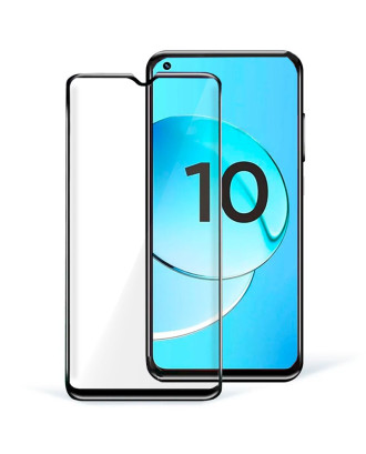 Protetor de ecrã de vidro temperado COOL para Realme 10 (FULL 3D)