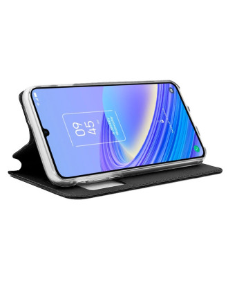Capa Flip Cover COOL para TCL 40 SE Preto