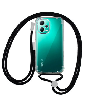 Capa COOL para Xiaomi Redmi Note 12 5G / Poco X5 5G Cordão Preto