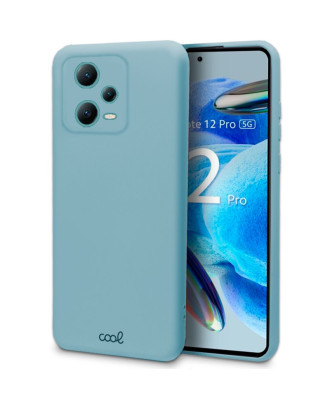 Capa COOL para Xiaomi Redmi Note 12 Pro 5G Azul Céu
