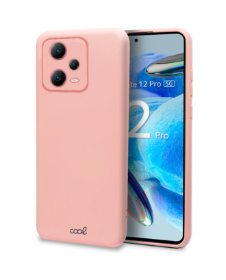 Capa COOL para Xiaomi Redmi Note 12 Pro 5G Rosa