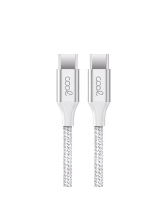 Cabo USB COOL Nylon Universal Tipo C para Tipo C (1,2 metros)