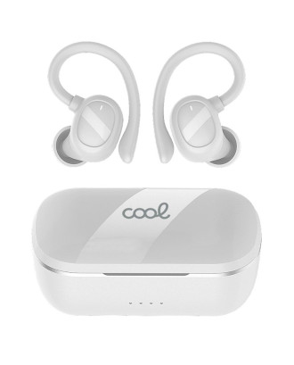 Auscultadores estéreo Bluetooth Dual Pod Fone de ouvido  sem fio COOL Fit Sport branco