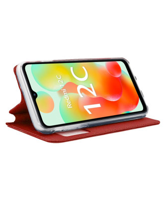Capa Flip Cover COOL para Xiaomi Redmi 12C Vermelho
