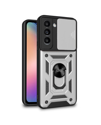 Capa COOL para Samsung A546 Galaxy A54 5G Hard Ring Prata