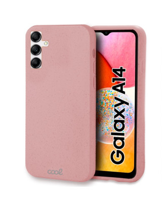 Capa COOL para Samsung A145 Galaxy A14 / A14 5G Eco Biodegradável Rosa