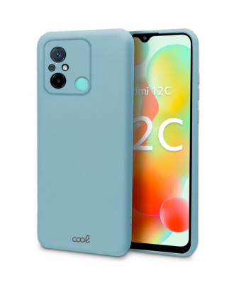 Capa COOL para Xiaomi Redmi 12C Azul Céu