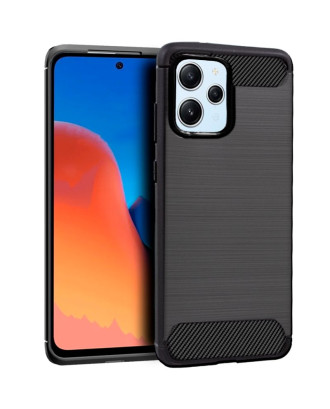 Capa COOL para Xiaomi Redmi 12 / Redmi 12 5G Carbono Preto
