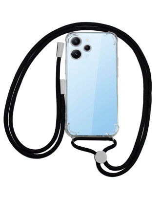 Capa COOL para Xiaomi Redmi 12 / Redmi 12 5G Cordão Preto