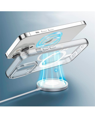 Capa COOL para iPhone 15 Pro Max Magnético Transparente