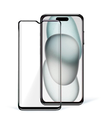 Protetor de ecrã de vidro temperado COOL para iPhone 15 / iPhone 16 (FULL 3D)