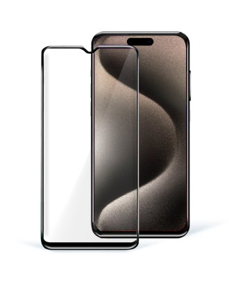 Protetor de ecrã de vidro temperado COOL para iPhone 15 Pro Max (FULL 3D)