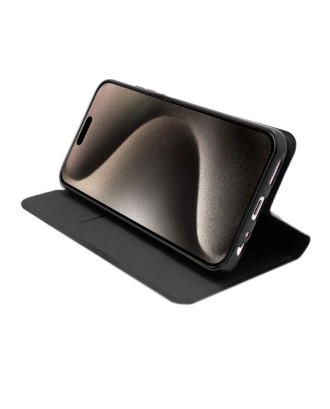 Capa Flip Cover COOL para iPhone 15 Pro Max Elegance Preto