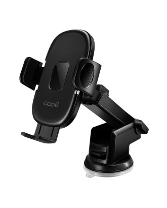 Suporte Universal para Carro COOL Ventosa One Click Preto