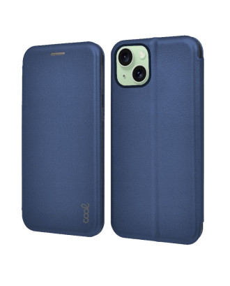Capa Flip Cover COOL para iPhone 15 Plus Elegance Marinho