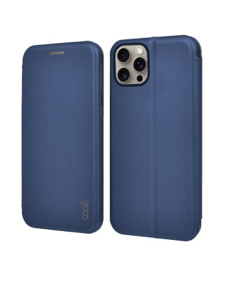 Capa Flip Cover COOL para iPhone 15 Pro Max Elegance Marinho