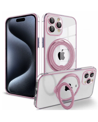 Capa COOL para iPhone 15 Pro Magnético Ring Rosa