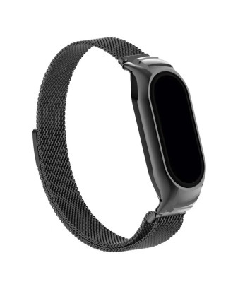 Correia COOL para Xiaomi Smart Band 8 Metal Preto