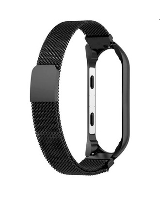 Correia COOL para Xiaomi Smart Band 8 Metal Preto