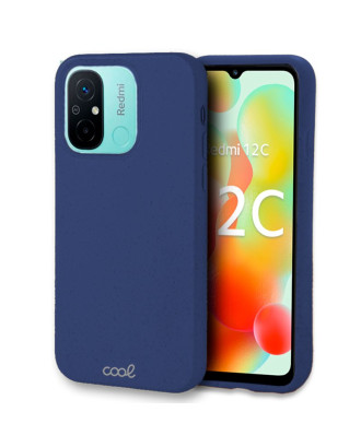 Capa COOL para Xiaomi Redmi 12C Eco Biodegradável Marinho