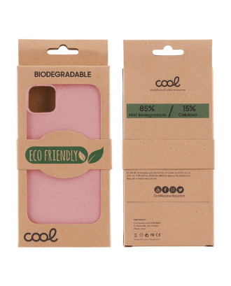 Capa COOL para iPhone 15 Pro Max Eco Biodegradável Rosa
