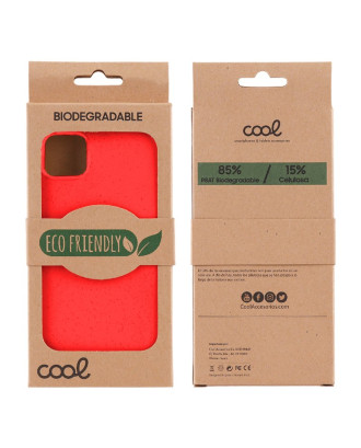 Capa COOL para iPhone 15 Plus Eco Biodegradável Vermelho