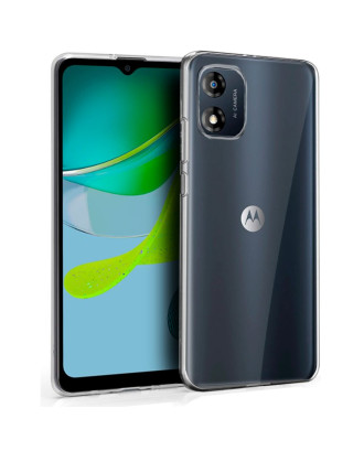 Capa de silicone COOL para Motorola Moto E13 (transparente)