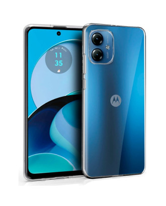 Capa de silicone COOL para Motorola Moto G14 (transparente)