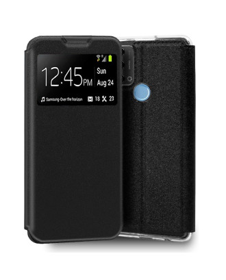 Capa Flip Cover COOL para ZTE Blade A53 Pro Preto