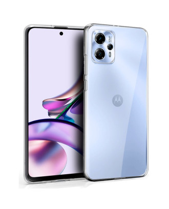 Capa de silicone COOL para Motorola Moto G13 / G23 (transparente)