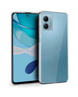 Capa de silicone COOL para Motorola Moto G53 5G (transparente)
