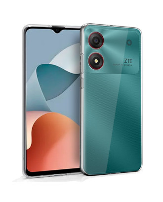 Capa de silicone COOL para ZTE Blade A34 (transparente)