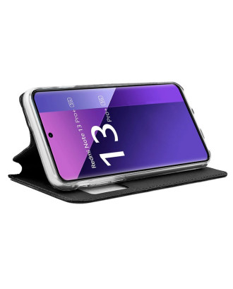 Capa Flip Cover COOL para Xiaomi Redmi Note 13 Pro Plus 5G Preto