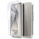COOL Capa de silicone 3D para Samsung S928 Galaxy S24 Ultra (transparente frente + verso)