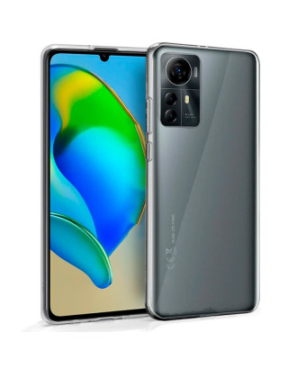 Capa de silicone COOL para ZTE Blade A72s (transparente)