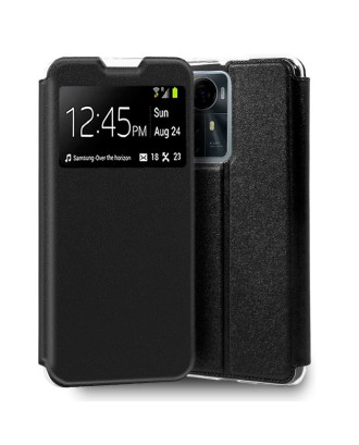 Capa Flip Cover COOL para ZTE Blade A72s Preto