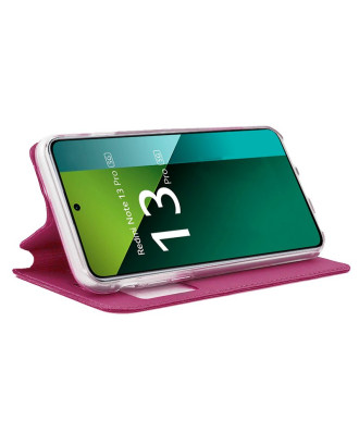 Capa Flip Cover COOL para Xiaomi Redmi Note 13 Pro 5G / Poco X6 5G Rosa