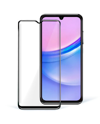 Protetor de ecrã de vidro temperado COOL para Samsung A155 Galaxy A15 / A15 5G / M15 5G (FULL 3D)