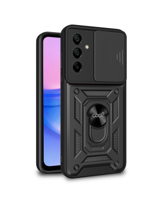 Capa COOL para Samsung A155 Galaxy A15 / A15 5G / M15 5G Hard Ring Preto