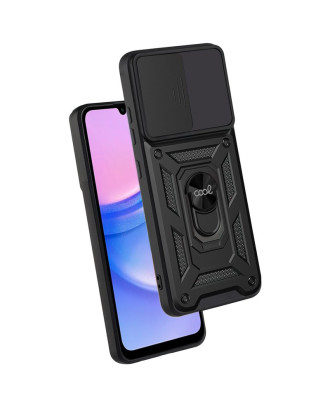 Capa COOL para Samsung A155 Galaxy A15 / A15 5G / M15 5G Hard Ring Preto