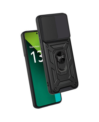Capa COOL para Xiaomi Redmi Note 13 Pro 5G / Poco X6 5G Hard Ring Preto