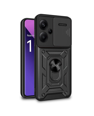 Capa COOL para Xiaomi Redmi Note 13 Pro Plus 5G Hard Ring Preto