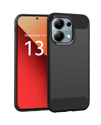 Capa COOL para Xiaomi Redmi Note 13 Pro / Note 14S / Poco M6 Pro Carbono Preto