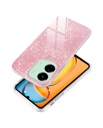 Capa COOL para Xiaomi Redmi 13C / Poco C65 Glitter Pink