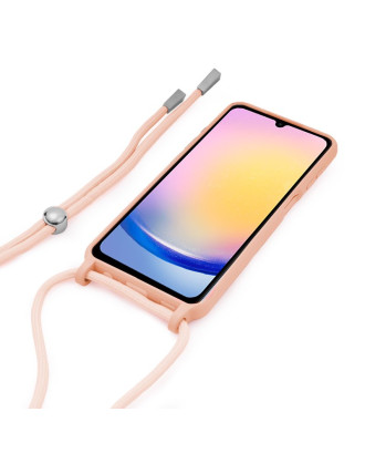 Capa COOL para Samsung A256 Galaxy A25 5G Cordão Rosa