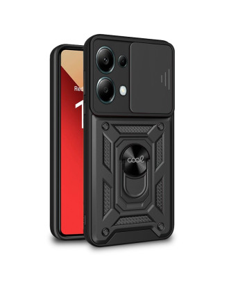 Capa COOL para Xiaomi Redmi Note 13 Pro / Poco M6 Pro Hard Ring Preto
