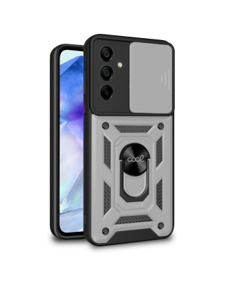 Capa COOL para Samsung A556 Galaxy A55 5G Hard Ring Prata